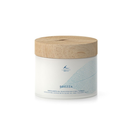BREZZA - EXFOLIATING SCRUB WITH OLIVE OIL AND THERMAL SALTS